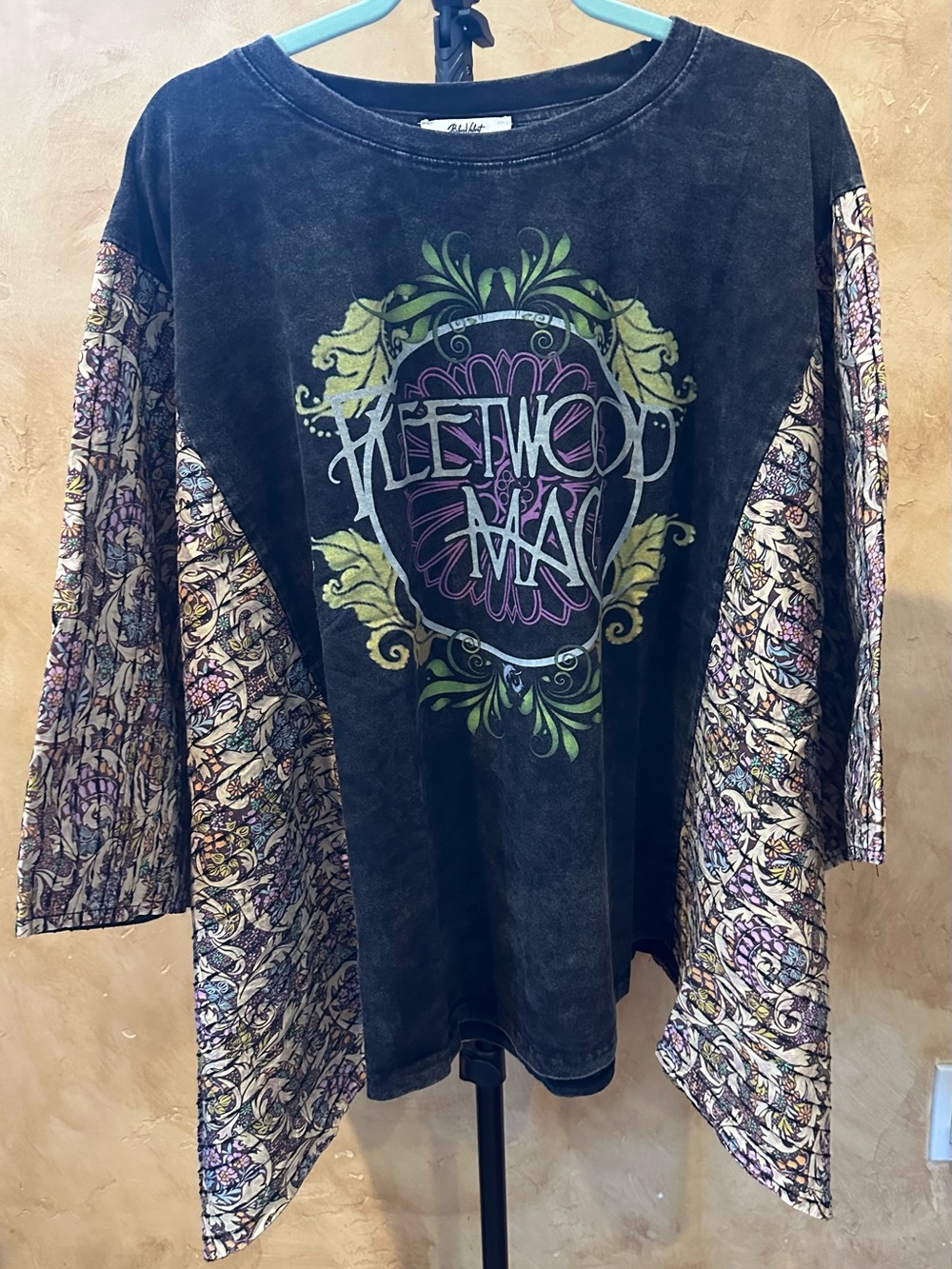 Blue Velvet retro Fleetwood Mac Kimono top